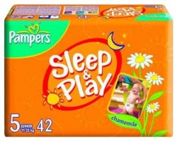 Подгузники, Pampers (Памперс) 11-25 кг р. 5 42 шт слип энд плей джуниор