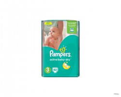 Подгузники, Pampers (Памперс) 5-9 кг 82 шт актив беби драй миди