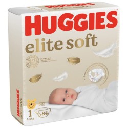 Подгузники, Huggies (Хаггис) 3-5 кг р. 1 84 шт элит софт