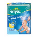 Подгузники, Pampers (Памперс) 7-14 кг 147 шт актив беби макси