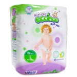 Подгузники, Ecoboo (Экобо) 9-14 кг р. L 22 шт