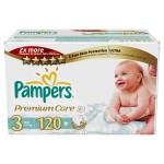 Подгузники, Pampers (Памперс) 4-9 кг р. 3 120 шт премиум миди