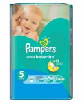 Подгузники, Pampers (Памперс) 11-18 кг р. 5 64 шт актив беби драй джуниор