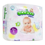 Подгузники, Ecoboo (Экобо) 3-6 кг р. S 24 шт