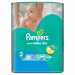 Подгузники, Pampers (Памперс) 4-9 кг р. 3 10 шт актив беби драй миди