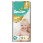 Подгузники, Pampers (Памперс) 8-14 кг 52 шт премиум кеа макси