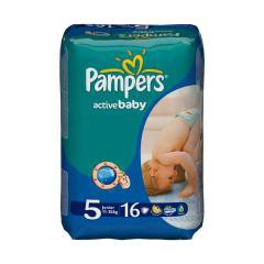 Подгузники, Pampers (Памперс) 11-18 кг р. 5 10 шт актив беби джуниор