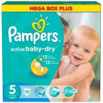 Подгузники, Pampers (Памперс) 11-25 кг р. 5 132 шт актив беби джуниор