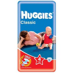 Подгузники, Huggies (Хаггис) 7-18 кг 13 шт классик