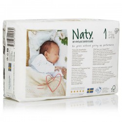 Подгузники, Naty (Нэйти) 2-5 кг 26 шт