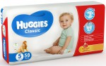 Подгузники, Huggies (Хаггис) 11-25 кг 58 шт классик