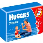 Подгузники, Huggies (Хаггис) 4-9 кг 54 шт классик миди