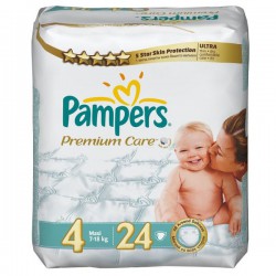 Подгузники, Pampers (Памперс) 7-18 кг 24 шт актив беби макси