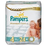 Подгузники, Pampers (Памперс) 7-18 кг 24 шт актив беби макси