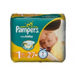 Подгузники, Pampers (Памперс) 3-6 кг р. 2 94 шт нью беби мини